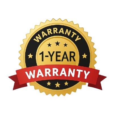 1 Year Warranty